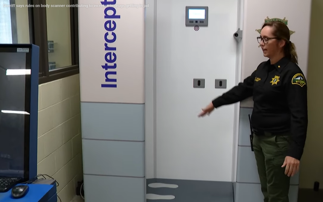 Thurston County Sheriff says rules on body scanner contributing to increase in drugs getting in jail